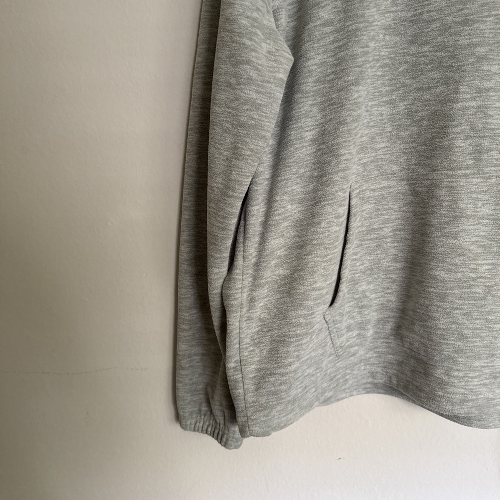 Quicksilver Hoodie Mens 2XL XXL Grey Pullover Hooded Surf Lightweight - Picture 2 of 12